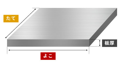アルミ板｜アルミ合金板（ジュラルミン） A2017 の切り売り販売は非鉄